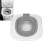Katzentoiletten-Trainingsset, grau, ABS, 13