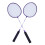 2-teiliges Badmintonschläger-Set für Erwachsene 4