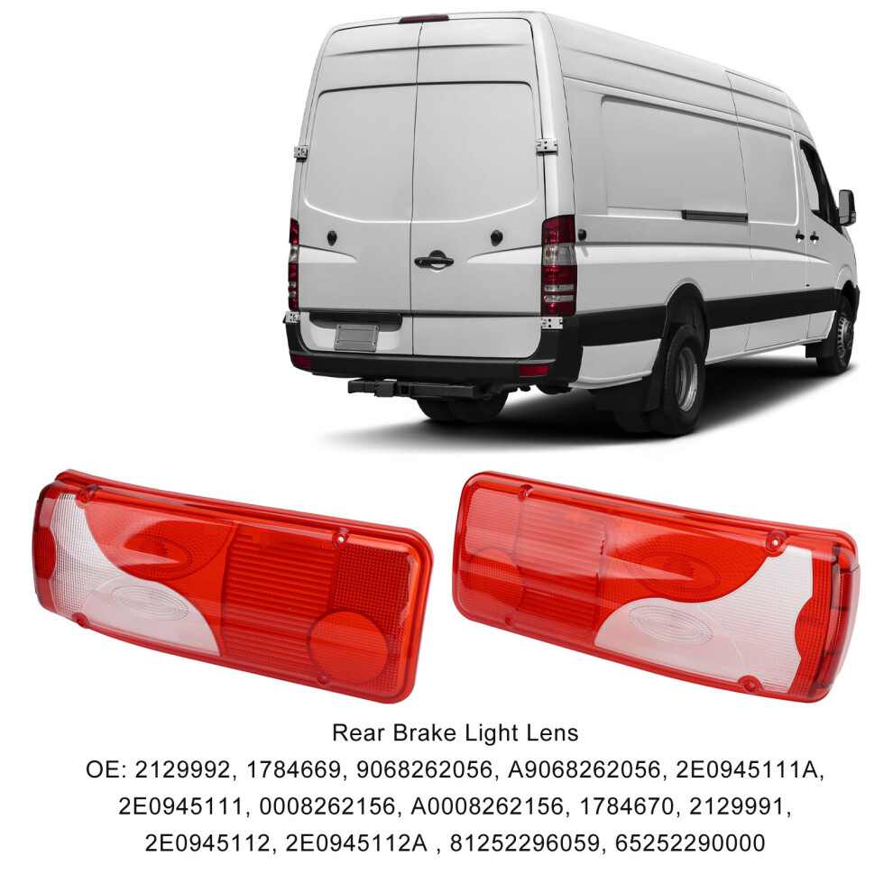 Paar Rã¼Cklicht-Linsenabdeckung, Links Und Rechts, 7806371456872