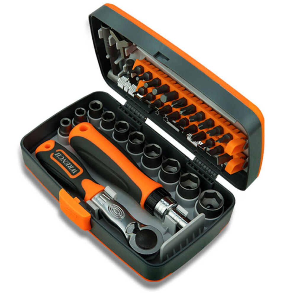 38In1 Ratchet Screwdriver Set For Home Use, Interchangeable Bits, Multipurpose Tool Kit, Sibomtex Hand Tool Set 9187378484654