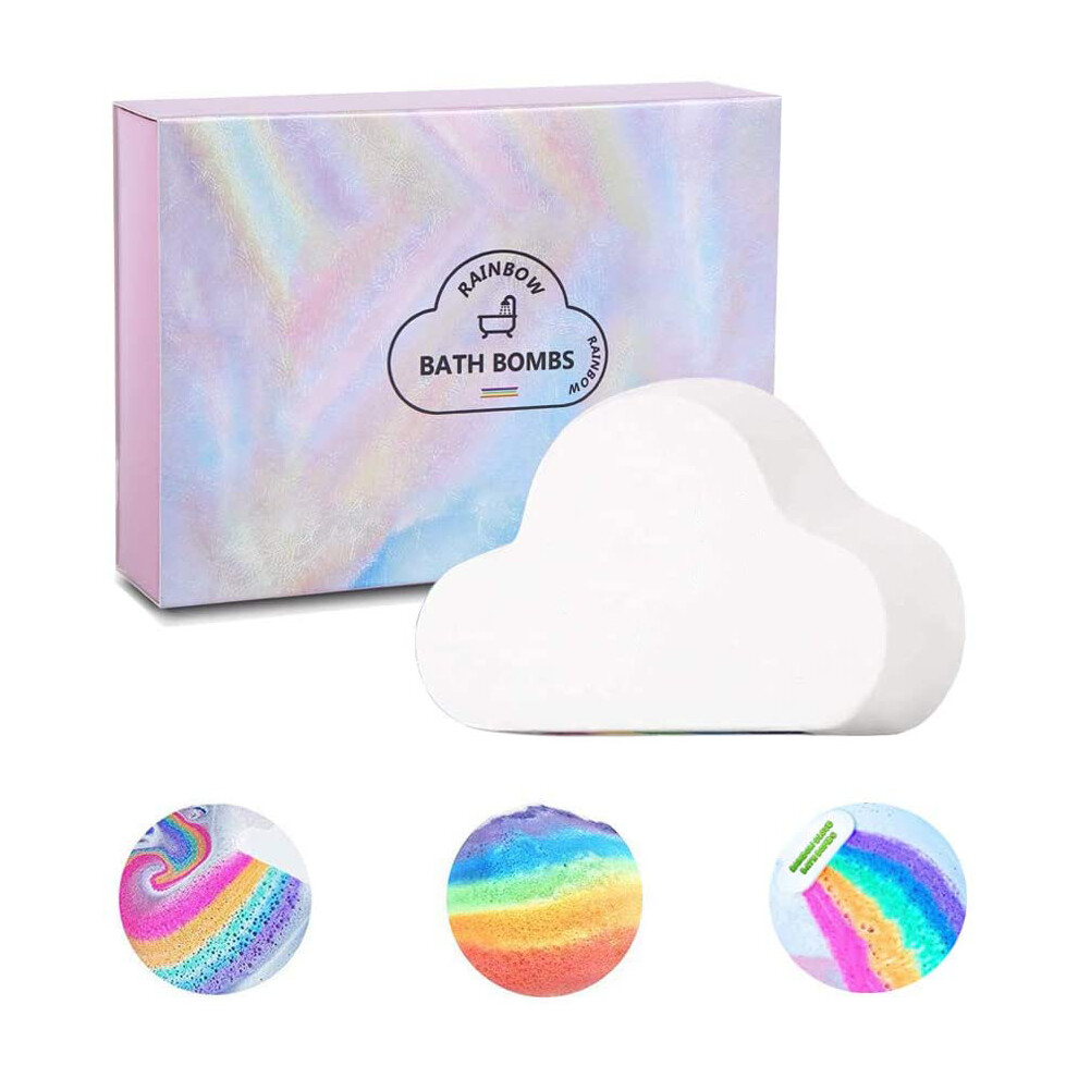 Natural Organic Bath Bombs, Exquisite Packaging Suitable As A Gift, Lasting Rainbow Effect With Rich Bubbles For Halloween Parties For Nightclubs