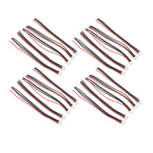 Zeer sterke accukabels: LiPo-accu balanceer- en laadkabel met JST-XH-connector, 22AWG siliconendraad voor doe-het-zelf accu-accessoires, stabiel en