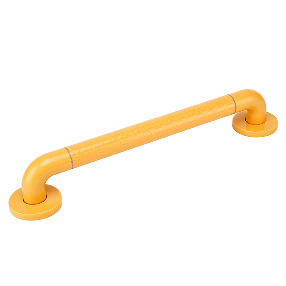 Yellow 50Cm Grab Bars For Bathroom With Luminous Rings, Antislip Shower Safety Handrail For Elderly