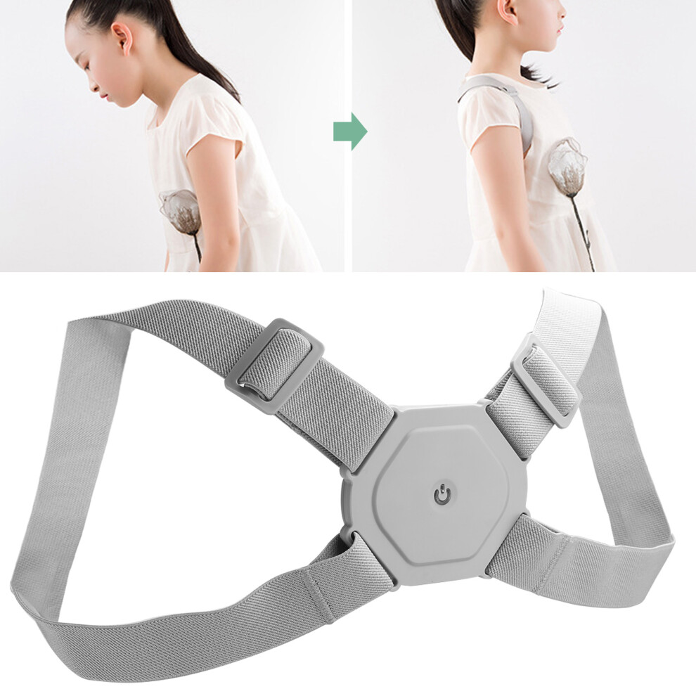 Kids Intelligent Posture Corrector Belt, Adjustable, 200mAh Battery