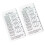 Knitting Stitching Gauge Checker Plastic Grids Measuring-2 pack 1