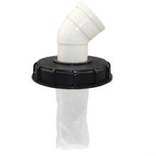 IBC Tank Filter Cover AcidAlkali Resistant with Integrated Filter Bag for DN15045 Openings
