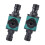 Plastic Irrigation Valves Quick Connection Disconnect-Green 1