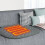 Adaptable Heat Pad For Office Car Variable Warmth-Brown yellow 5