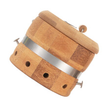 Wood Moxibustion Box Portable Travel Home Use SkinFriendly Moxa Pot Uniform Heat Suspension Design Multifunction Jar