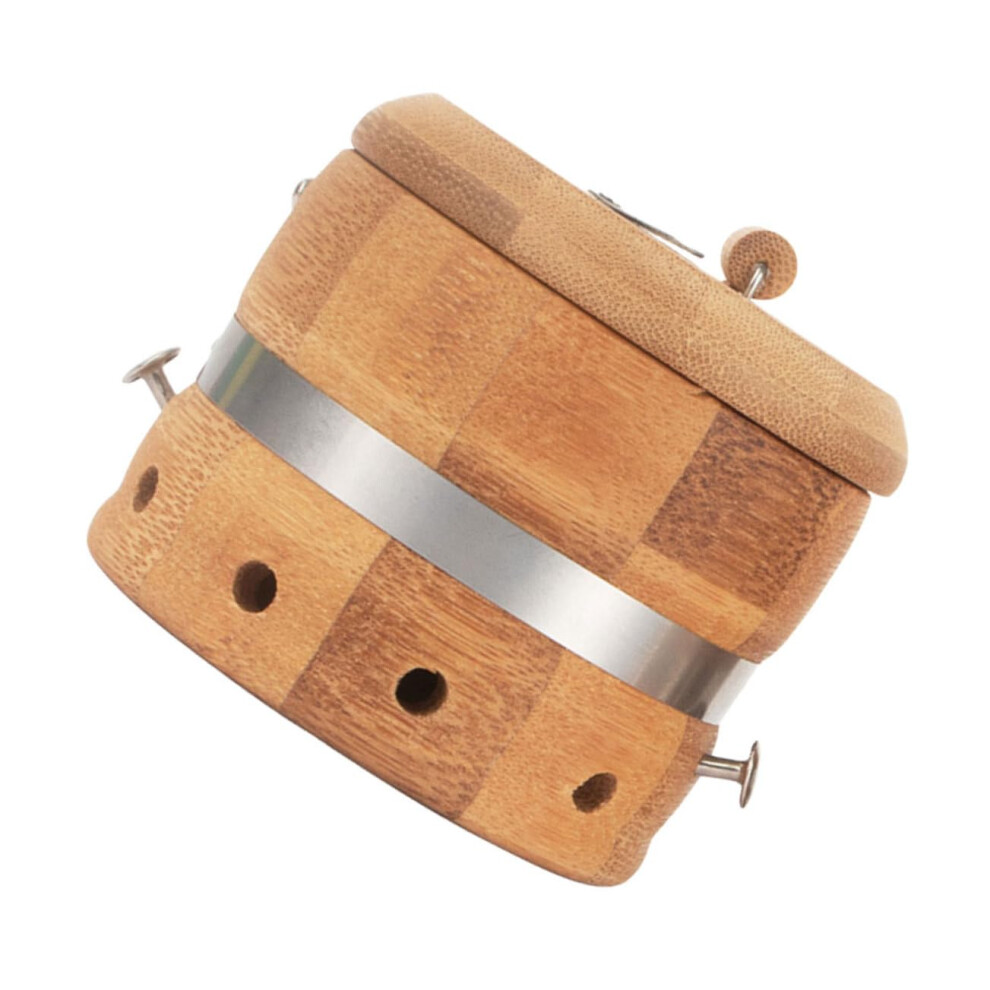 Wood Moxibustion Box Portable Travel Home Use SkinFriendly Moxa Pot Uniform Heat Suspension Design Multifunction Jar