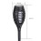 4PCS Solar Power Fackel geformt flackernde Flamme 12