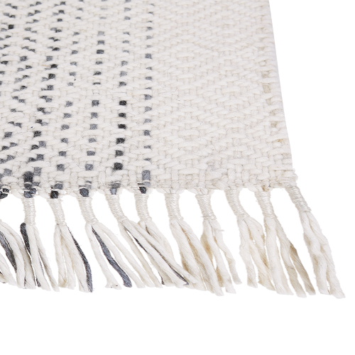 Beliani Rug OMERLI White 80 x 150 cm Wool 1