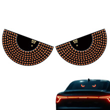 LED Devil Eyes Car Light with Unique Eye Design, USB Powered Windshield Front Decoration for SUVs, Trucks, Sedans