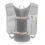 Waterproof 5L Bicycle Running Backpack with Hydration Layer, Light Gray/Orange 6