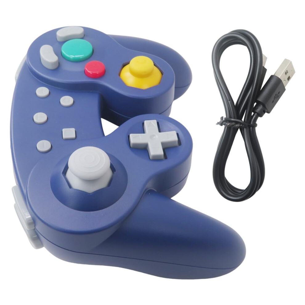 Wireless Pro Controller With Turbo, Gyro, Vibration For Nintendo Switch Pc Steam Purple 9199774660419