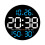 10' Electronic Clock Large Screen Digital Clock With Remote Control LED Display For Various Settings 1