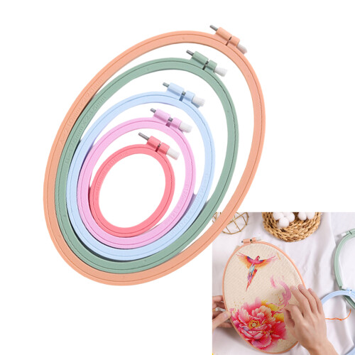 5Pieces Embroidery Hoop Stitching Hoop Frame for Embroidery 1