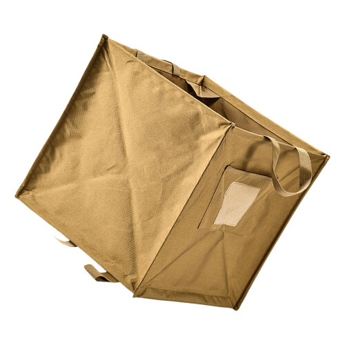 Large Capacity Trash Can Backpacking Lawn Leaf Waste Storage Bag with Handle, Foldable Outdoor Camping Organizer 1