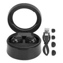 Bezdrôtové Bluetooth stereo zvukové slúchadlá s inteligentným dotykovým ovládaním, herný režim, ultra dlhá doba prehrávania, vodotesné