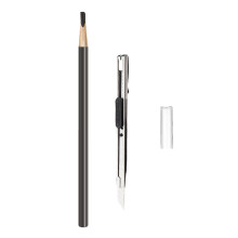 Naturlig dobbeltsidig bryn- og eyeliner, brugervenligt design med glat påføring til definerede bryn og øjendefinition, udtværingsfri form