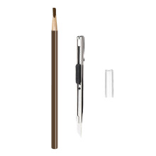 Naturlig dobbeltsidig bryn- og eyeliner, brugervenligt design med glat påføring til definerede bryn og øjendefinition, udtværingsfri form