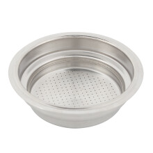 Filtro de café ultrafino, accesorio para máquina de espresso con construcción de acero inoxidable, cesta de filtro sin presión para una