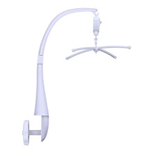 Baby Bed Holder Crib Cot Mobile Arm Bracket Nut Screw Bed Bell Rotating Shelf Compatible with Standard Cribs
