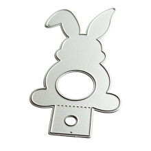 Easters Rabbits Cutting Dies Carbon Steel Metal Die Cut for
