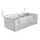 Portable Sturdy Metal Bedsides-White Medium size comes wi 1