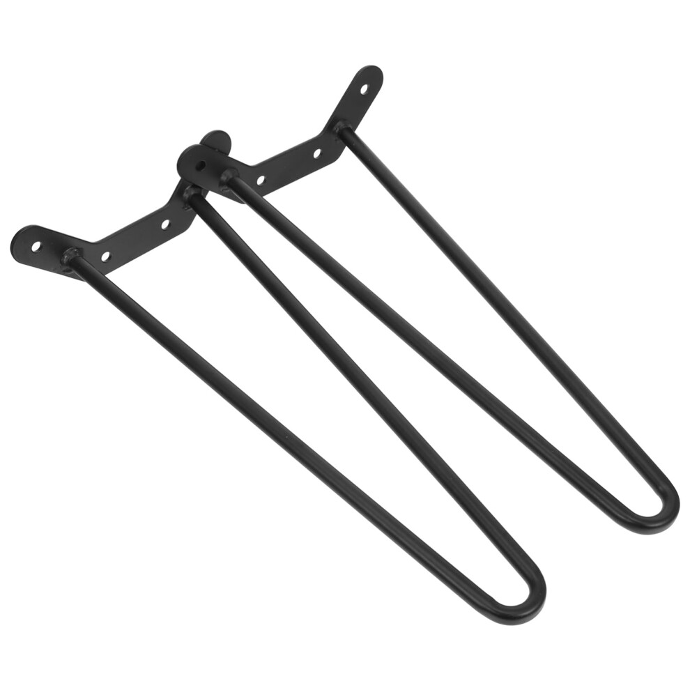 2Pcs Hairpin Table Legs Adjustable Height Metal Furniture Legs Load Capacity For Diy Tables And Desks 9094768913246