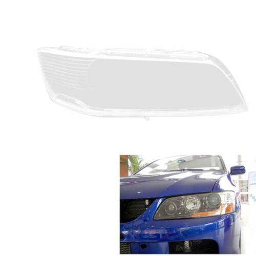 Car Right Headlight Shell Lamp Shade Transparent Lens Cover for  Lancer Evolution 2005-2006 2