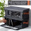 2 Packs Stackable CD Storage Box with Clear Window and Zipper, Dustproof Large Capacity Holder 4