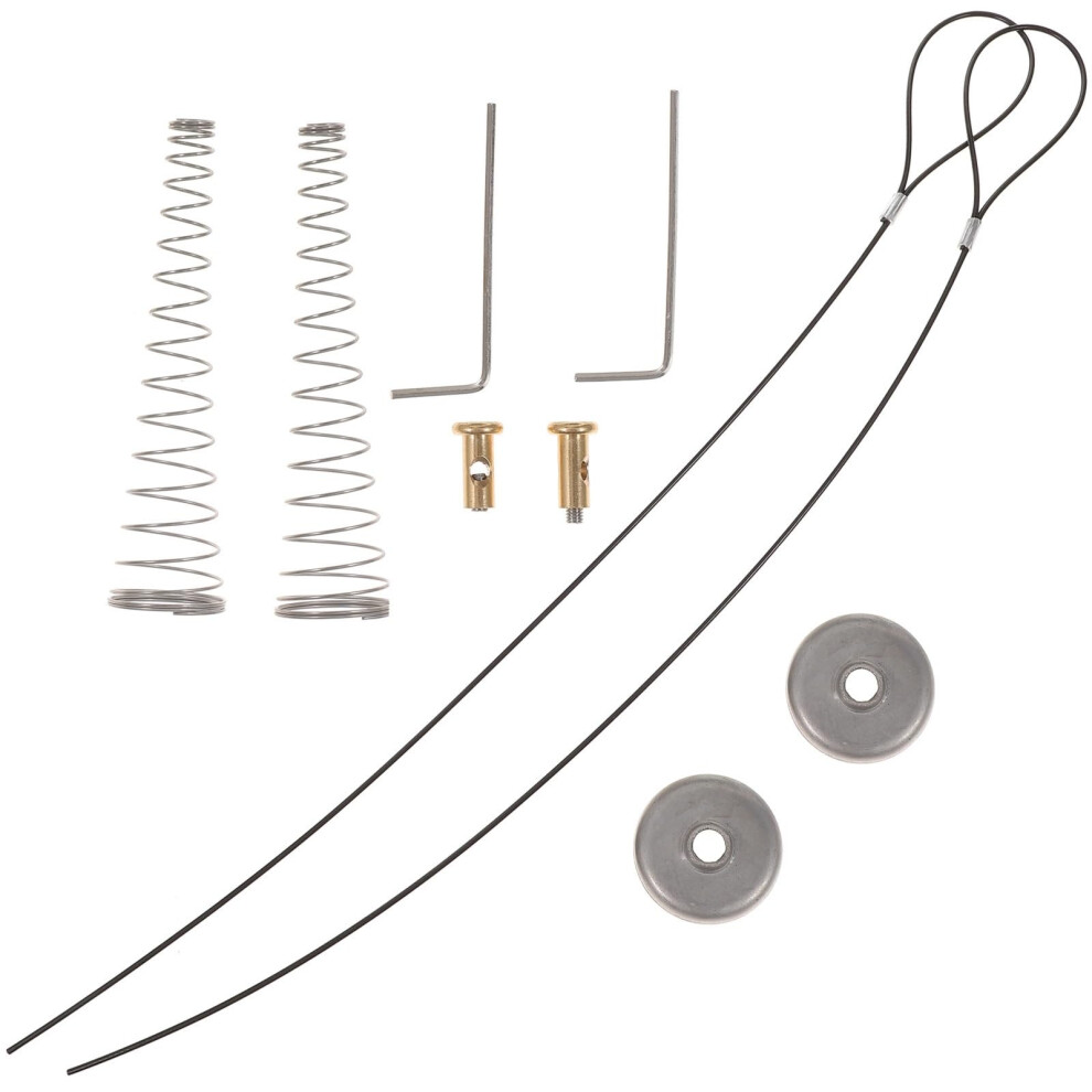 Gate Latch Cable Pull 3Pcs Stainless Steel Adjustable Twoway Fence Gate Replacement With Spring 9094768913451