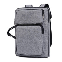 Art Portfolio Bag Art Portfolio Carry Backpack Case Waterproof Grey Drawing Board Storage Sketching Travel Bag