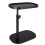 C Shaped Side Table Adjustable Height with 360 Rotating  for Sofa Bed Space Saving Black 1