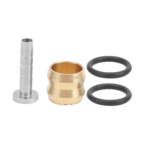2M Hydraulikbremsleitung-Kit für Mountainbikes, Rot, 5,0 mm 2