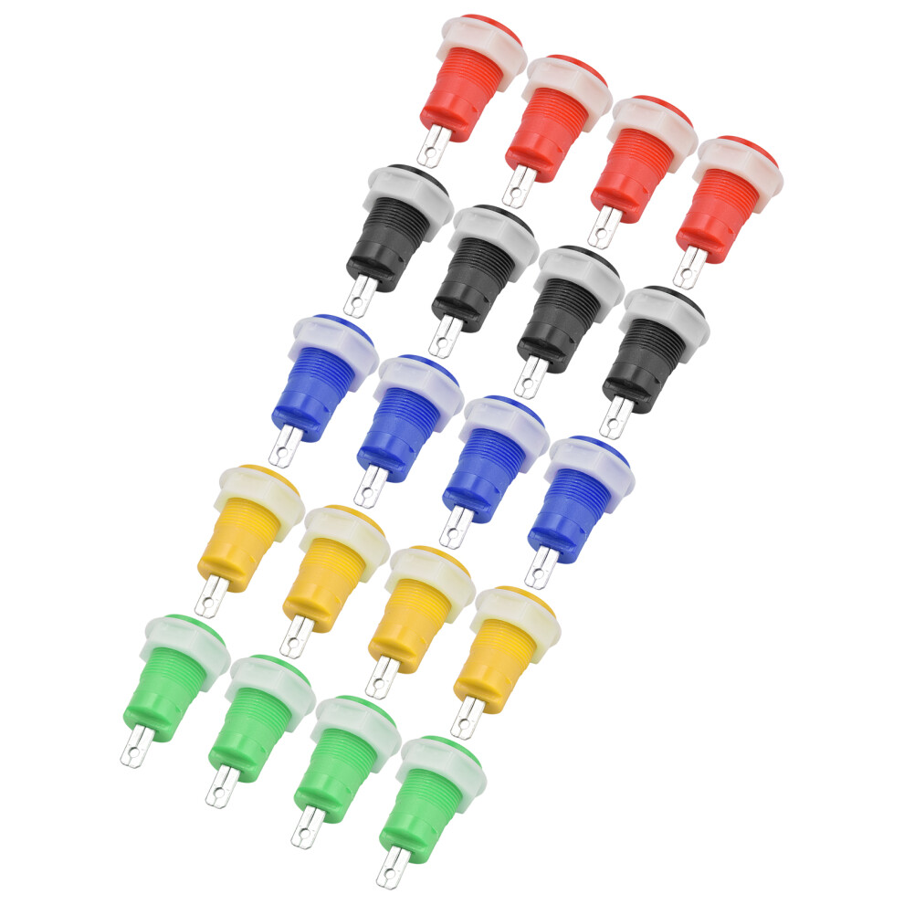 4 Set Banana Socket Binding Post Adapter 32A 4Mm Welding Grounding Tags 4631376376510