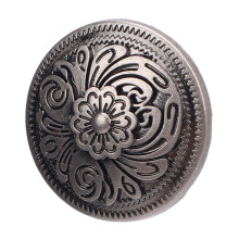 10 Sets Nieten mit Blumenmuster, 26 mm,