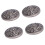 10 Sets Nieten mit Blumenmuster, 26 mm, 11