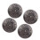 10 Sets Nieten mit Blumenmuster, 26 mm, 10
