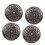 10 Sets Nieten mit Blumenmuster, 26 mm, 9
