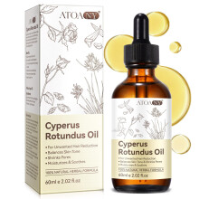 Cyperus Rotundus Hair Growth Inhibitor Oil, Natural Hair Removal for All Skin Types, 2 Fl Oz