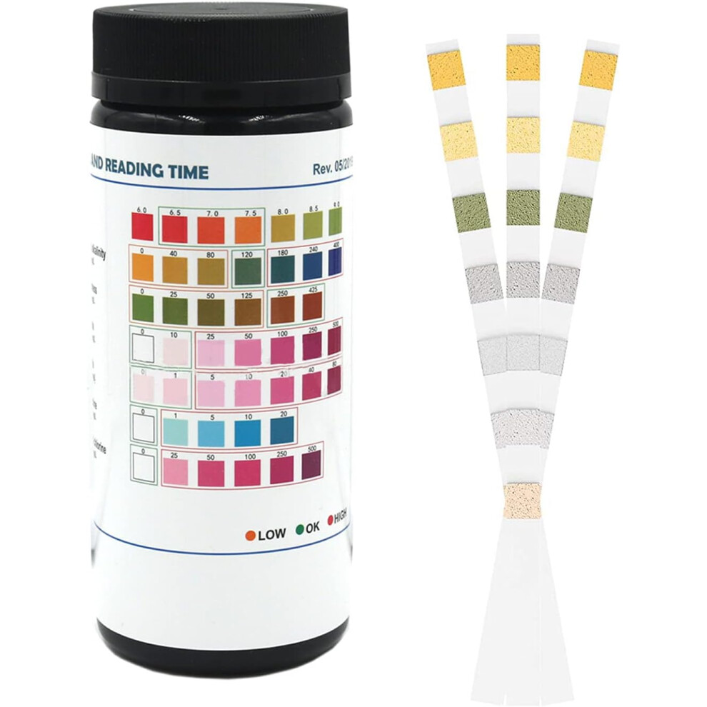 Advanced 7-in-1 Water Tester Kit, Digital Scanner App For Instant Readings, Promoting Healthier Environments For Halloween Parties For Nightclubs