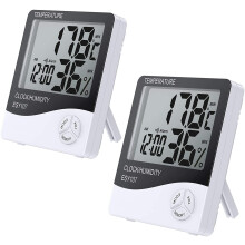 Monitor de temperatura inalámbrico para almacenes, higrómetro portátil tres en uno que ofrece un control ambiental integral, módulo sensor