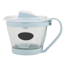 Tragbarer Vakuumbecher, wiederverwendbarer Suppenbecher, thermoisolierte Wasserflasche, ergonomischer Griff mit Teefilter, multifunktionaler