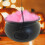 Witches Cauldron Bucket 12Inch Black Candy Container Bowl for 7