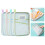 Portable Book Organizer Bag with Handle Waterproof-Blue 3