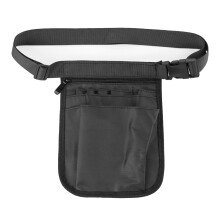 Nurse Utility Belt Medical Fanny Pack with MultiCompartment Storage Adjustable Waist Strap Black