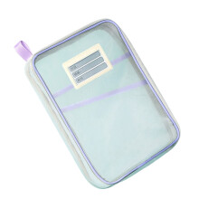 Book Carrying Case for Readers Colorful Document-Purple