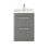 Balterley Balterley 600mm Floor Standing 2 Drawer Vanity Unit with Ceramic Basin - Cool Grey 1